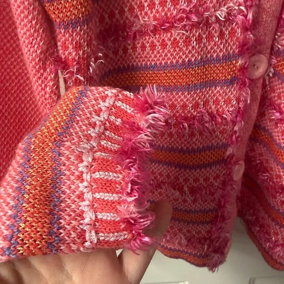 NORTHERN ISLES hand knit cardigan - Picture 4 of 7